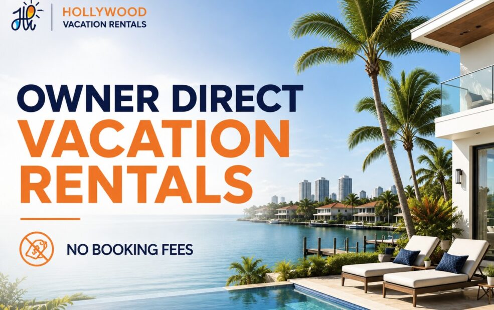 Owner direct vacation rentals in South Florida with private pools and no booking fees - Hollywood Vacation Rentals
